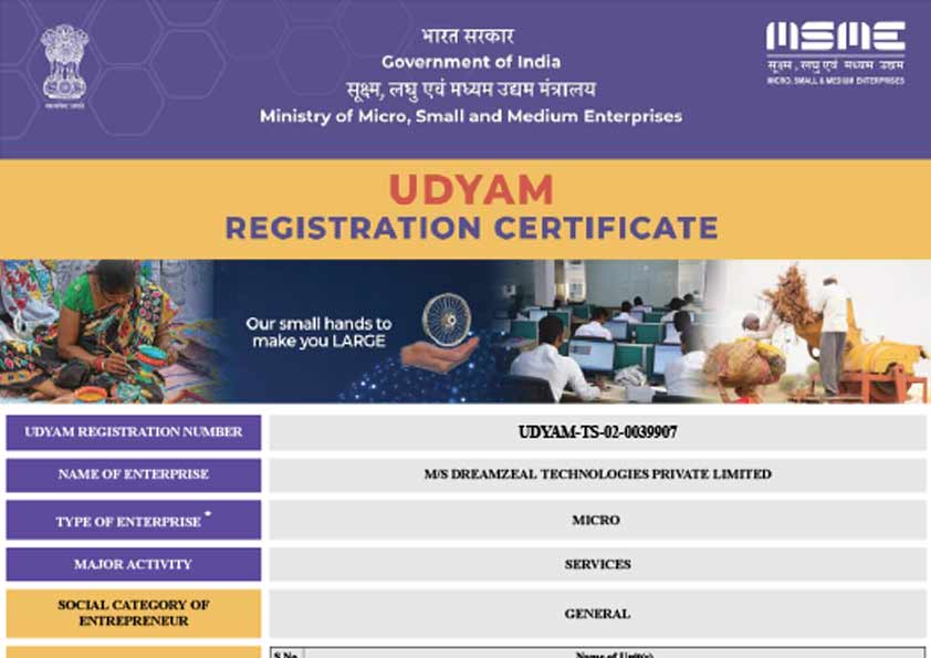 certificates